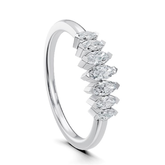 Anello Salvini Donna Incontri in Oro bianco Diamante 0.35 Ct 20114488 - 20114488